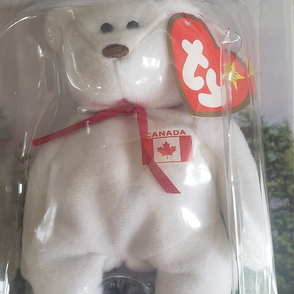 Beanie Baby Ty Maple Canada Bear 1997 - Picture 2 of 5